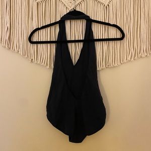 Halter body suit